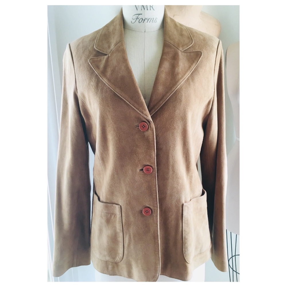 Vakko Sport Suede Jacket